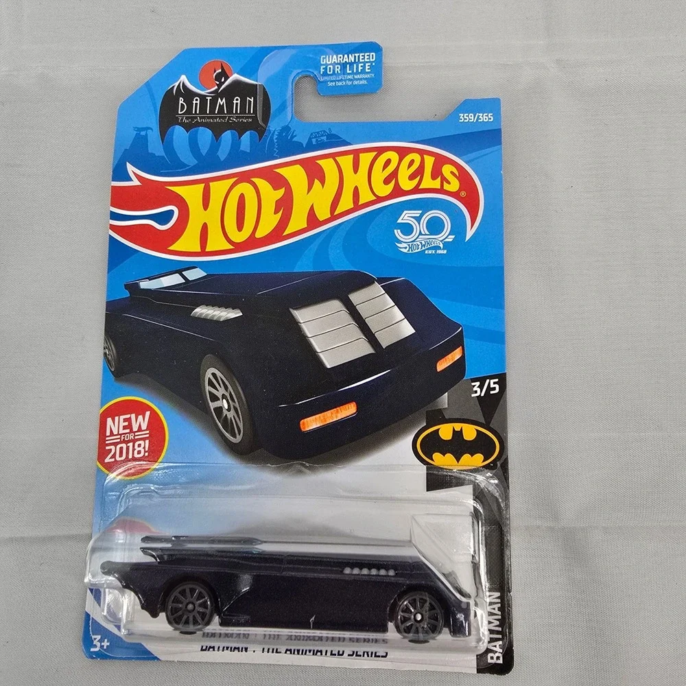 Hot Wheels 2018 Batman The Animated‎ Series Batmobile 359/365 New In Package